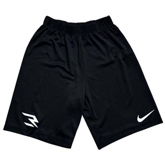 Nike 3 BRAND Shorts Size L 12/13 YRS Black Athletic Dri Fit Perfomance Solid log - Picture 1 of 5